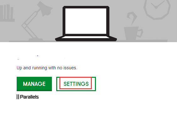 点击“SETTINGS”