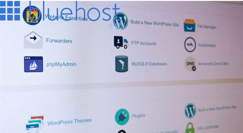 BlueHost香港虚拟主机控制面板