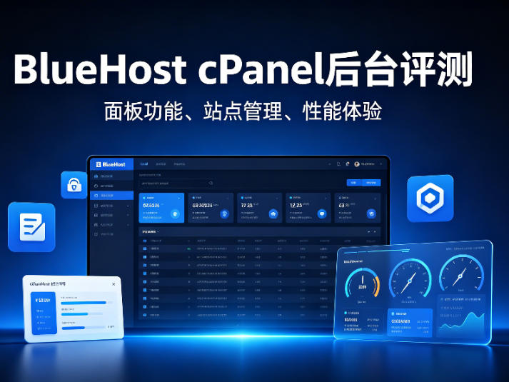 BlueHost cPanel后台评测：域名、邮箱、SSL、备份和WordPress管理