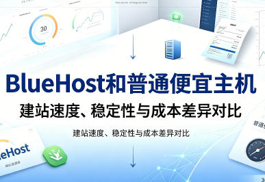 BlueHost和普通便宜主机怎么选